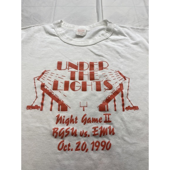 Vintage Bowling Green State University BGSU Champion Tshirt XL Single Stitch - Picture 2 of 9